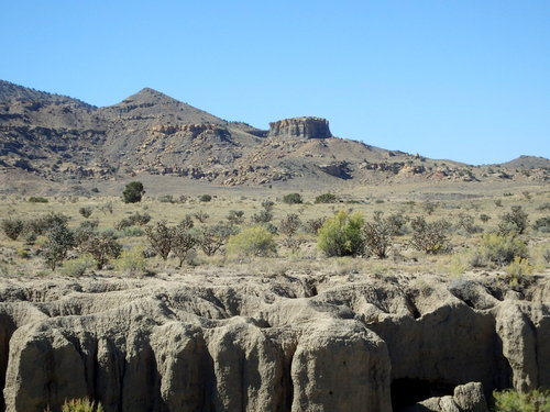 GDMBR: We're passing through a repaired arroyo.